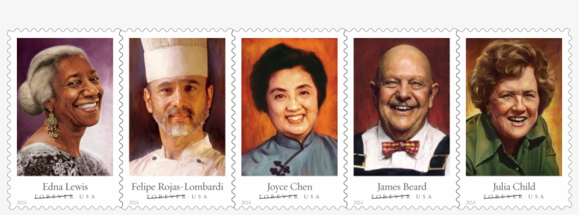 2014 Celebrity Chef - Celebrity Chef Stamps, transparent png download