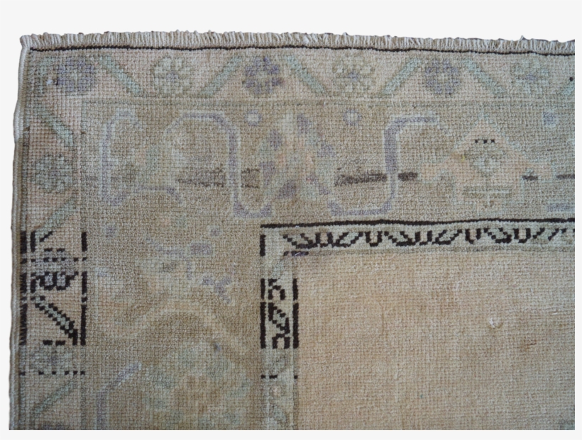 Vintage Turkish Oushak Rug - Stitch, transparent png download