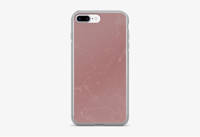 Marble Texture Vintage Rose Pink Iphone 7/7 Plus Case - Iphone, transparent png download