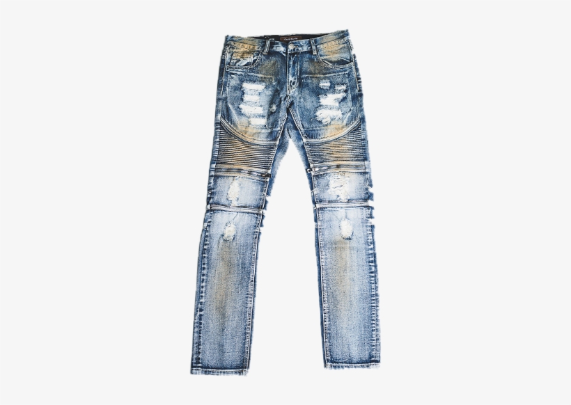 Pete Biker Denim - Library, transparent png download