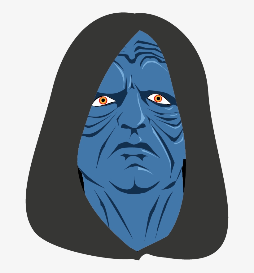 Emperor - Emperor Palpatine Head Transparent, transparent png download