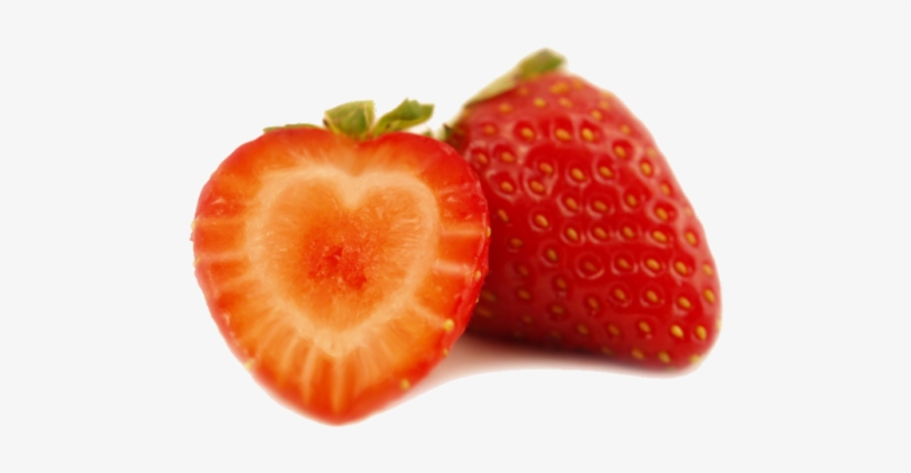3 - Heart Shaped Strawberry, transparent png download