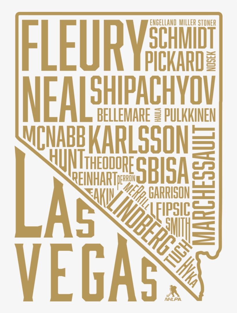 Pack Of 4 Stickers Vegas Golden Knights- Stickers - Transparent Vegas Gold Knights, transparent png download
