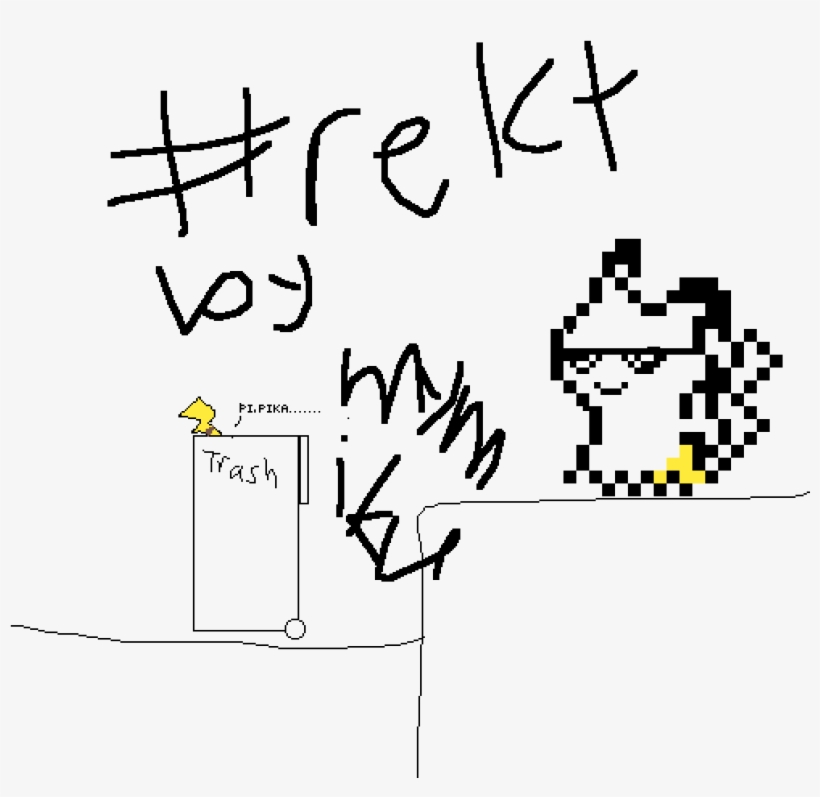 #rekt By Mimikyu - Handwriting, transparent png download