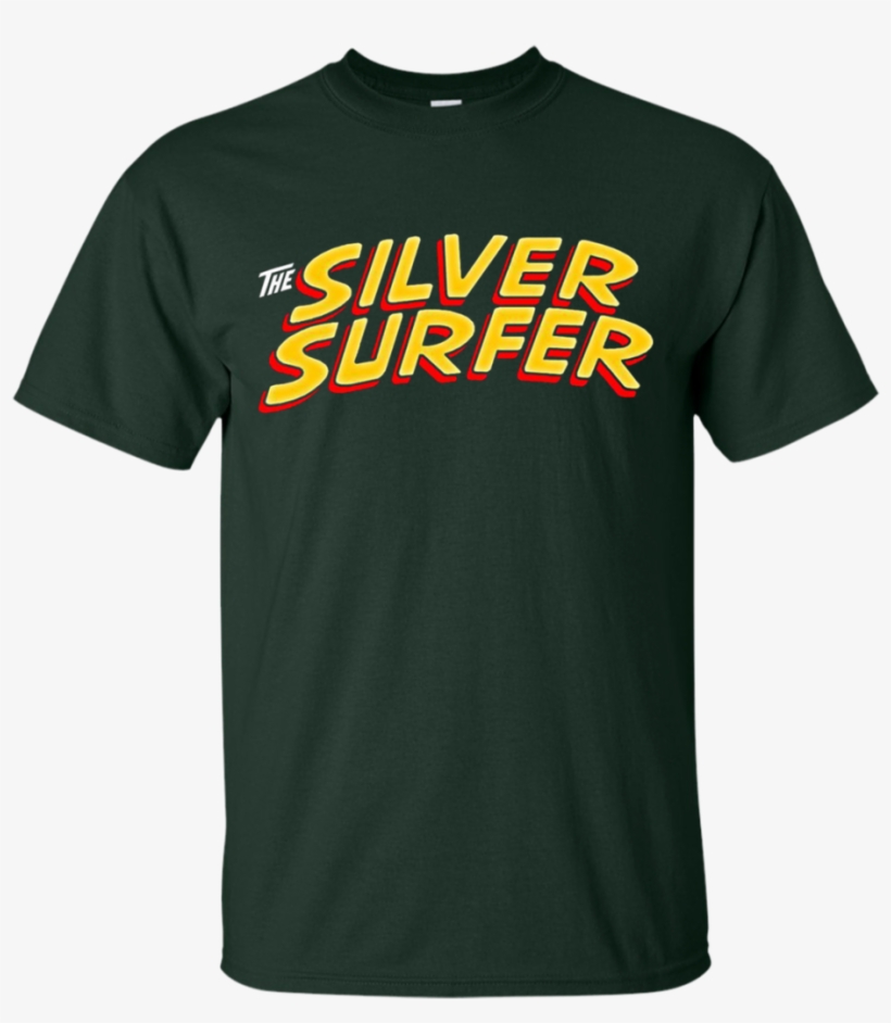 Silver Surfer Classic Title Clean Silver Surfer T Shirt - Knock Knock Whos There Race Condition, transparent png download