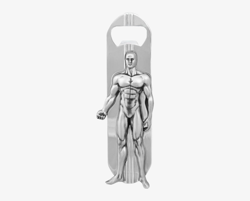 Abridor De Garrafa Surfista Prateado Marvel Diamon - Marvel Silver Surfer Bottle Opener By Diamond Select, transparent png download