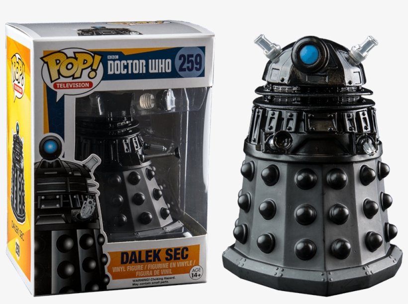 Figurine Pop Dalek Sec Doctor Who Funko Pop Vinyl - Funko Doctor Who - Dalek Sec Pop! Vinyl Figure, transparent png download