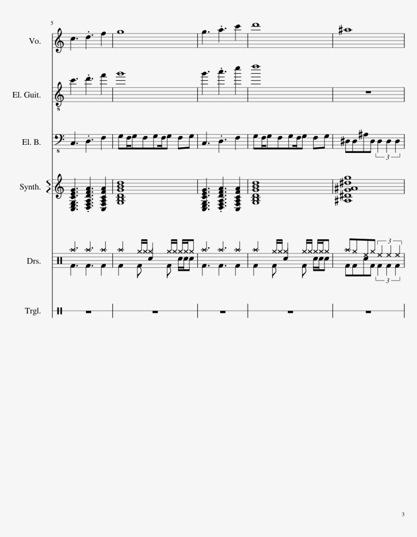 Silver Surfer Background Music 1 Sheet Music Composed - Music, transparent png download