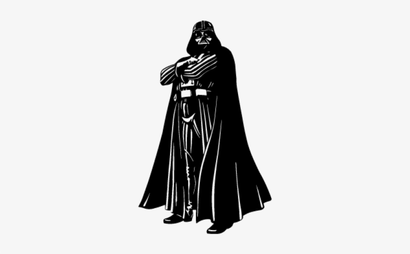 Darth Vader Coloring Book Sketch Logo - Darth Vader Whos Your Daddy, transparent png download