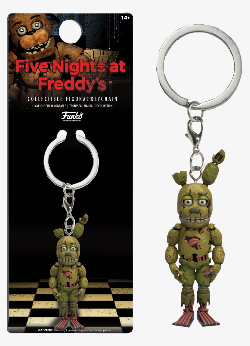 Five - Five Nights At Freddy's - Springtrap Figural Keychain, transparent png download