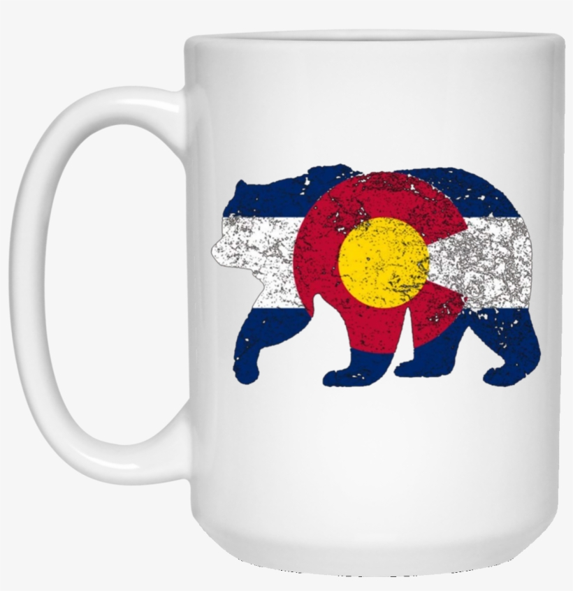 Colorado State Flag - Ski Hike Colorado Flag Mountain Colorado Day Vintage, transparent png download