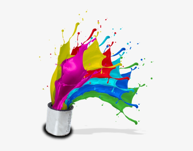 El Balde Lo Saque De Google Pero La Pintura Morada - Painting, transparent png download