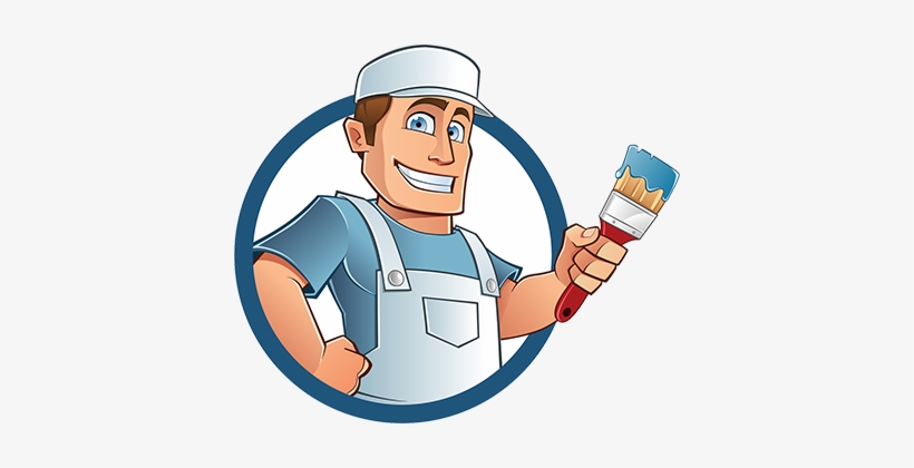 Planejar É Fundamental Quando Se Trata De Pintor Profissional - Cartoon Painter Png, transparent png download