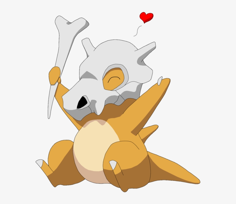 By Charmingwolfnikki On Deviantart - Cubone Cute, transparent png download