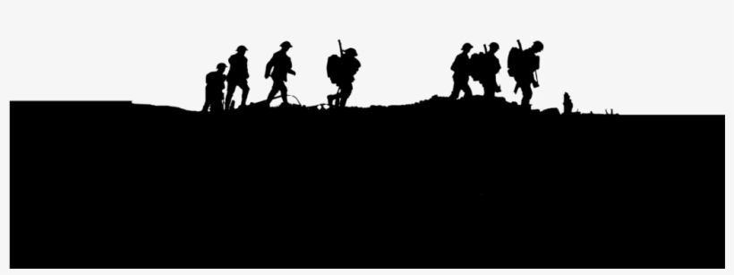 Catherine Edwards & Scott Wilson - Ww1 Soldier Silhouette Png, transparent png download