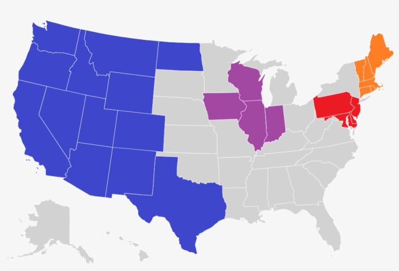 Map Of Stores Owned By Albertson's In The United States - 2020 Electoral Map Prediction, transparent png download