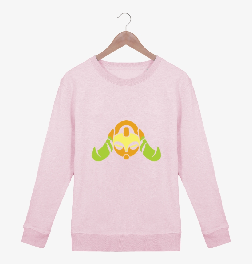 Sweat Col Rond Femme Stella Hides Orisa Par Lisartistaya - Orisa And Icon Logo Overwatch Tote Bag, transparent png download
