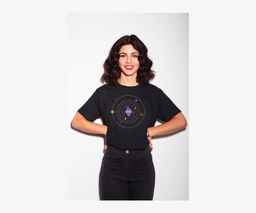 Click For Larger Image - Glow In The Dark Marina And The Diamonds Shirt, transparent png download