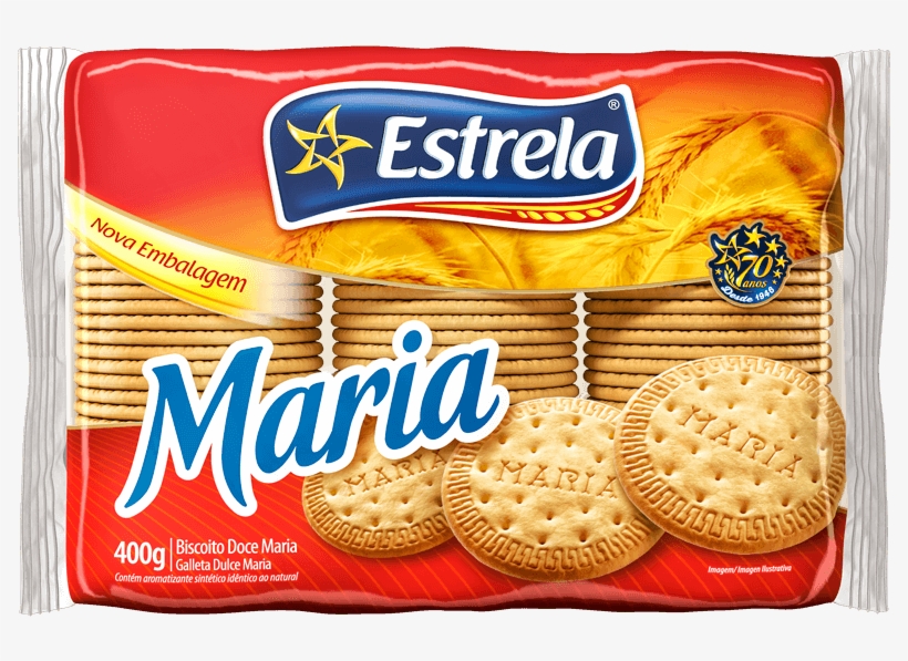 Biscoito Maizena Estrela 400g, transparent png download