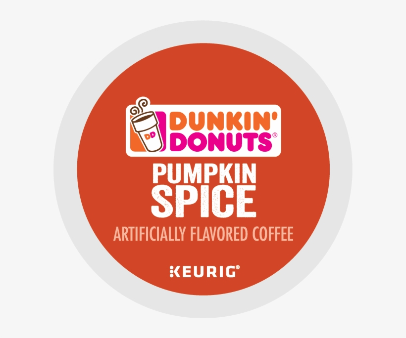 Dunkin' Donuts Pumpkin Kcups - Dunkin Pumpkin K Cup, transparent png download