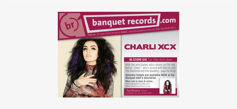 Charlixcxinstore - Charli Xcx, transparent png download