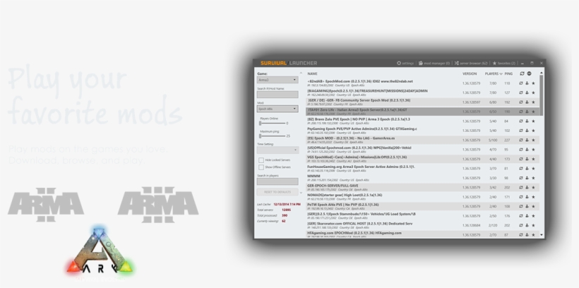 Survival Launcher - Arma 3, transparent png download