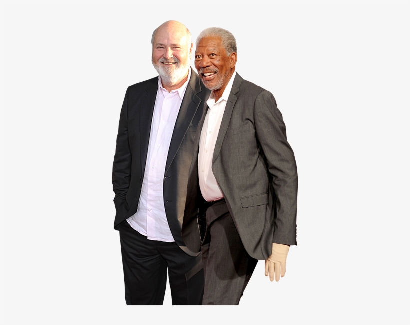 Rob Reiner And Morgan Freeman On Mortality, Sci-fi, - Tuxedo, transparent png download