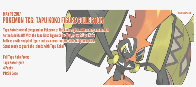 14 Feb - Pokemon Sun And Moon Tapa Koko, transparent png download