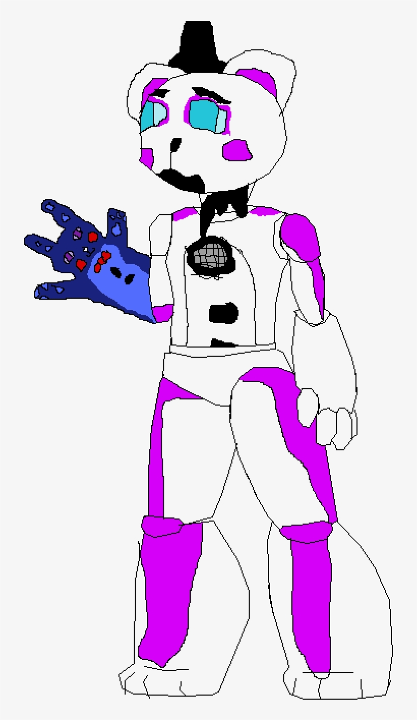 Funtime Freddy And Bon-bon - Cartoon, transparent png download
