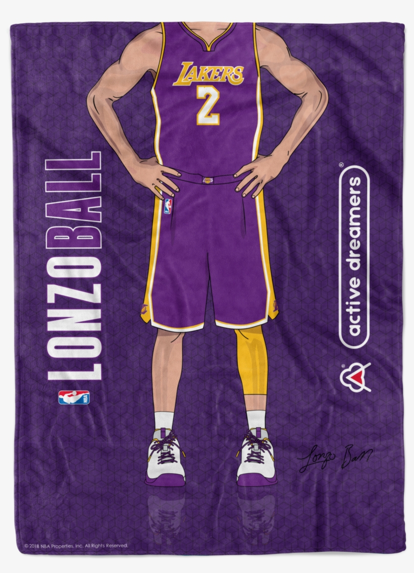 Lonzo Ball "signature Series" Blanket, transparent png download
