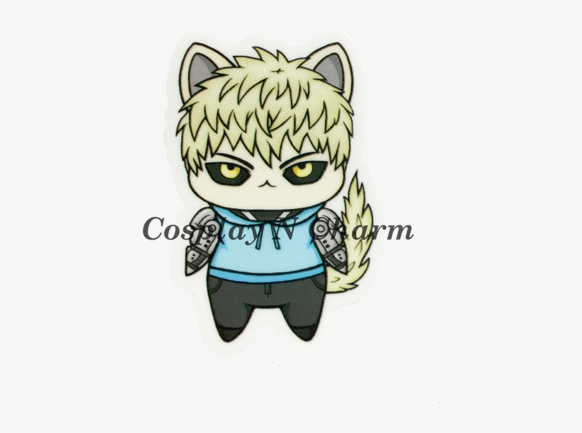 Genos Pvc Waterproof Sticker - Cartoon, transparent png download