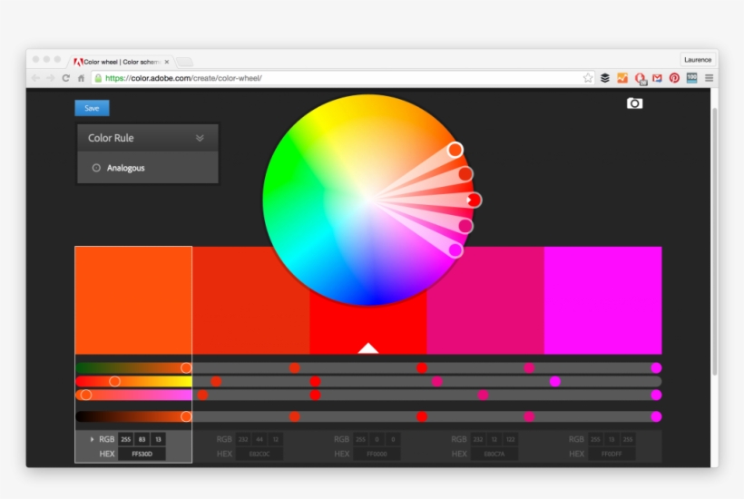 21 Color Palette Tools For Web Designers And Developers - Adobe Color, transparent png download