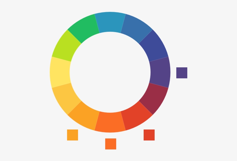 Color Wheel Generated From The Brand Colors - Color, transparent png download