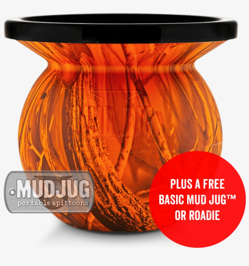 Blaze Orange Realtree Mud Jug™ - Mudjug Transparent, transparent png download