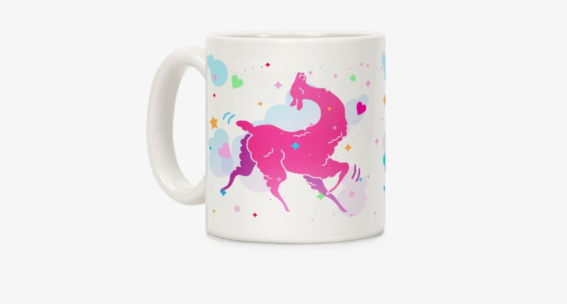 Cute Llama Coffee Mug - Generic Cute Llama White, transparent png download
