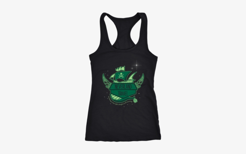 Neverland Travel Tank Top - Do You Believe In Fairies? Art Print - Mini By Fishbiscuit, transparent png download