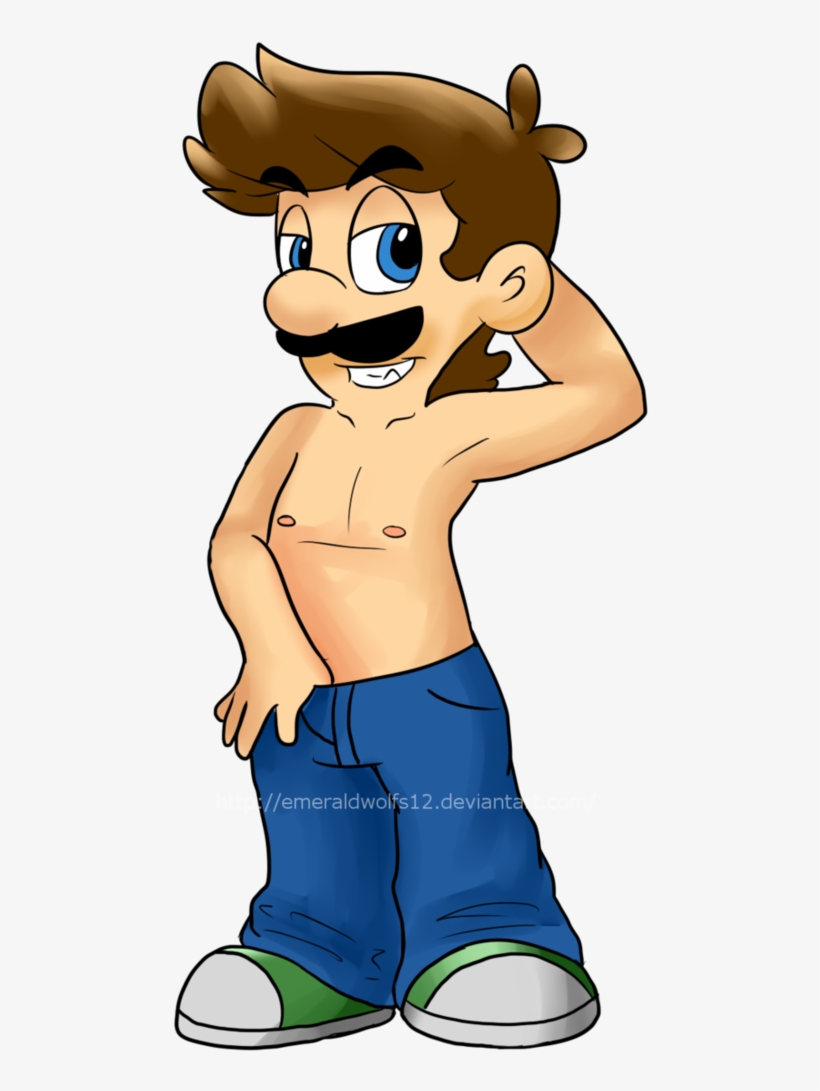 Stay Salt - Sexy Luigi, transparent png download