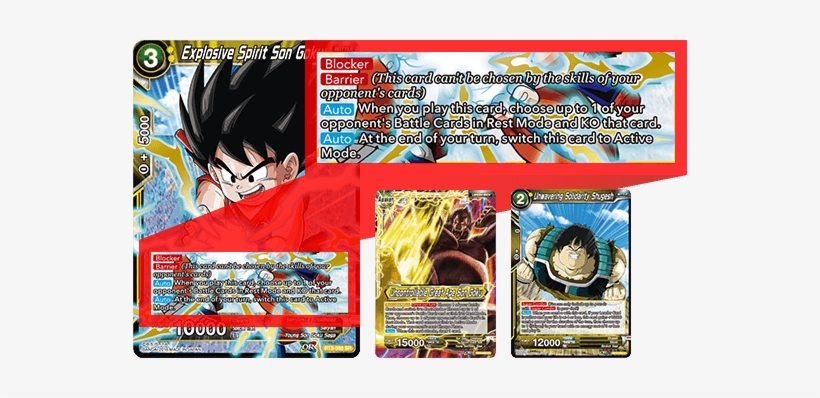 Explosive Spirit Son Goku, transparent png download