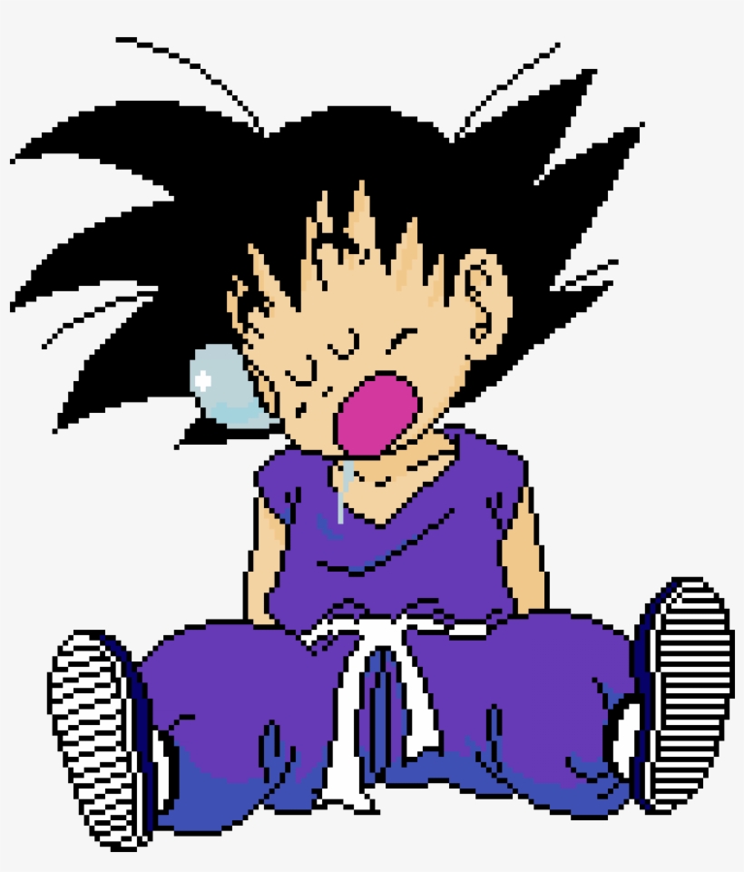 Kid Goku - Goku Sticker, transparent png download
