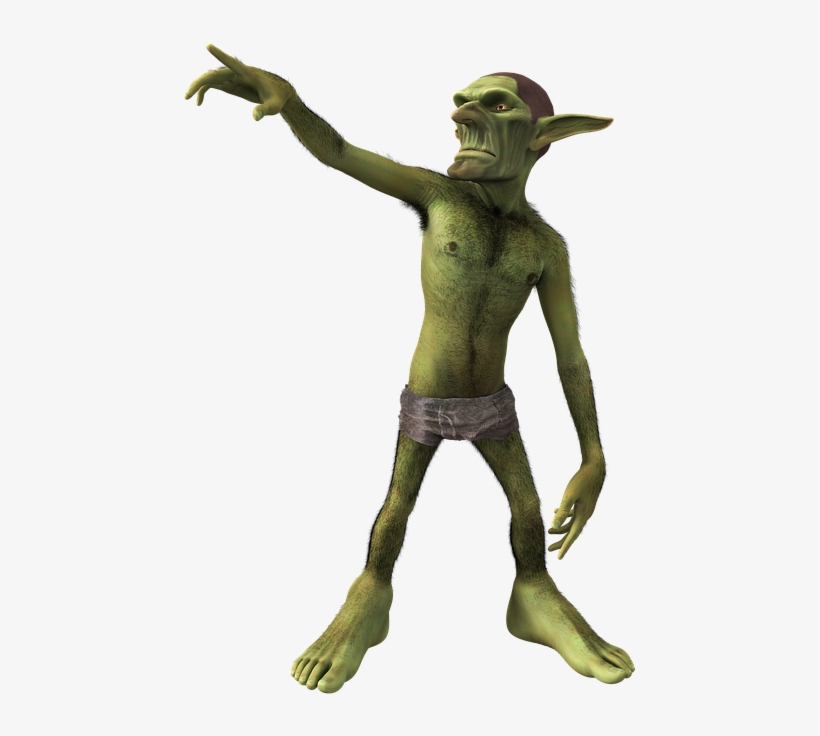 Troll, Kobold, Fantasy, Ears, Fairy Tales, Show, Gnome - Troll, transparent png download