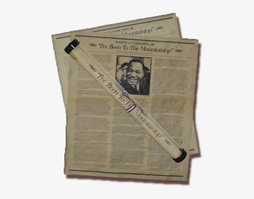 Martin Luther King, Jr - Martin Luther King, Jr., I've Been To The Mountain, transparent png download