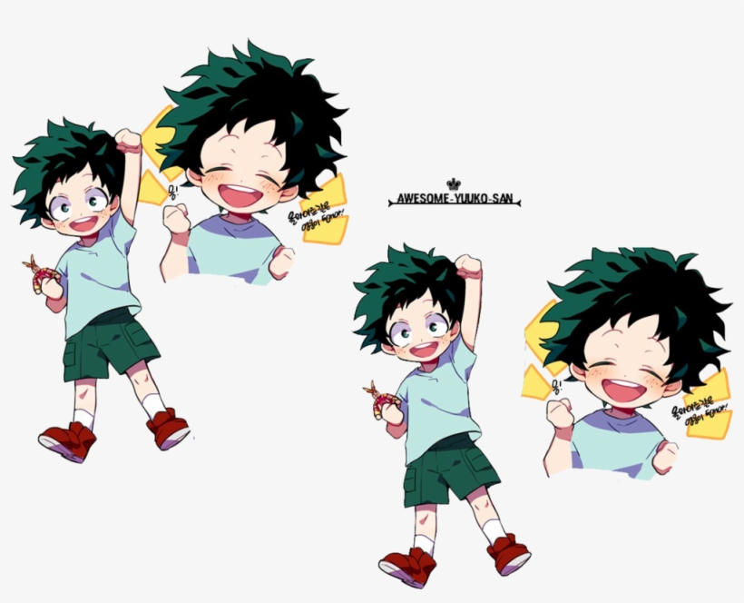 Boku No Hero Academia Izuku Midoriya Render By Awesome - Boku Hero Academia Izuku, transparent png download