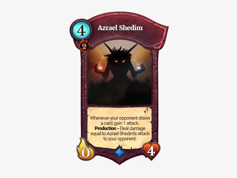 Azrael-shedim 223 Kb - Faeria Krog's Dinner, transparent png download