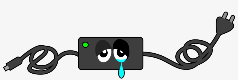 Clip Black And White Download Clip Converters - Laptop Charger Clipart, transparent png download