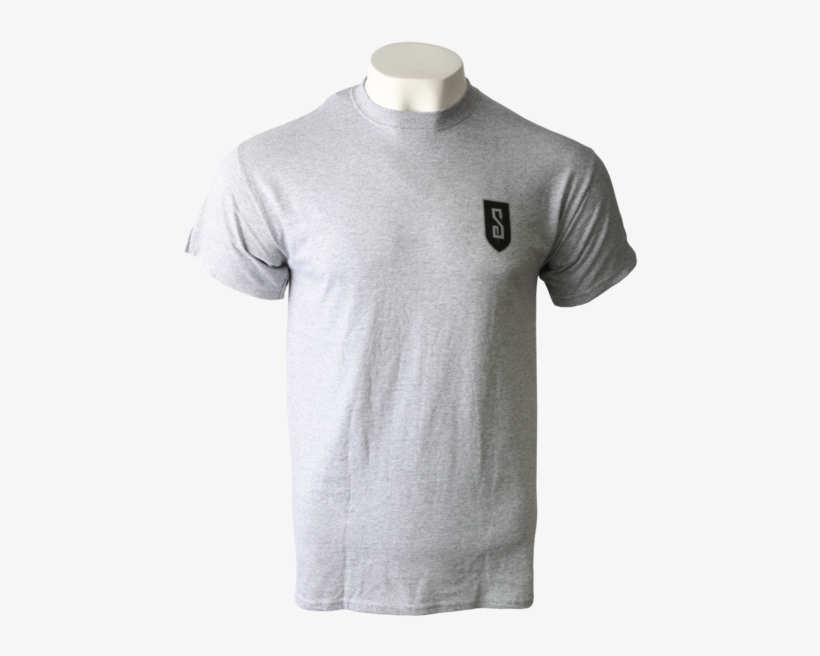 Grey Dark Slytherin Crest T-shirt - Grey Polo Shirt Png, transparent png download