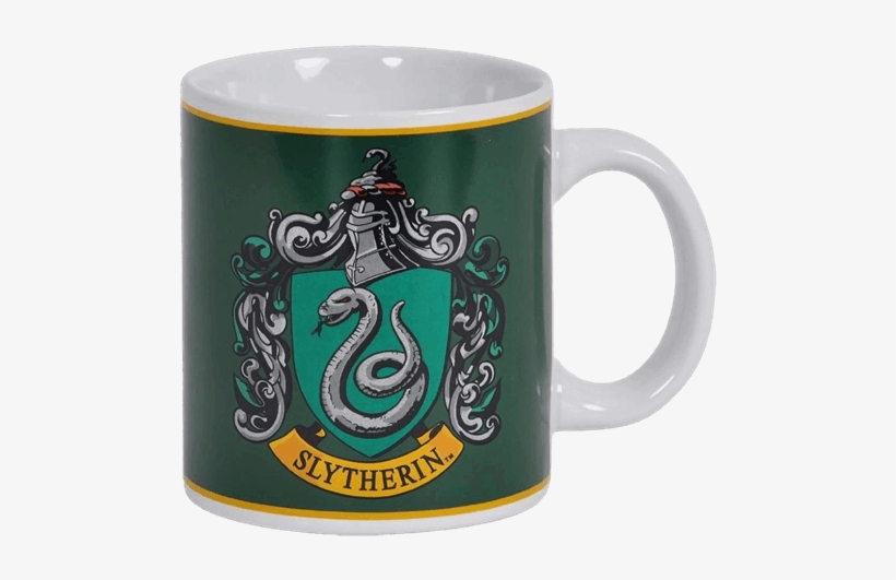 Harry Potter Slytherin House Crest Mug, transparent png download