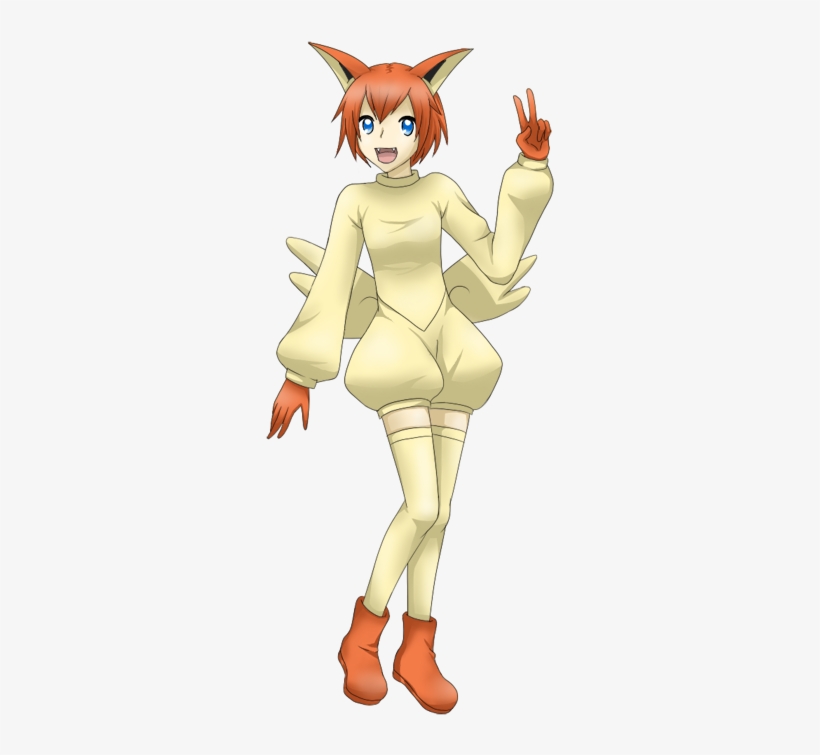 Victini Gijinka, transparent png download