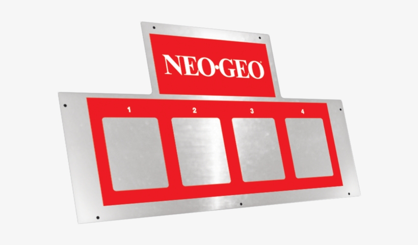 Neo Geo Mvs2 4 Marquee For Big Red Cabinet - Neo Geo, transparent png download