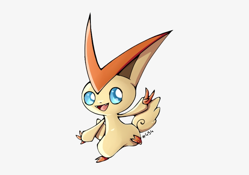 Bref, Et Victini Dans Tout Ça Comme D'habitude On Commence - Pokemone Qui Commence Par J, transparent png download