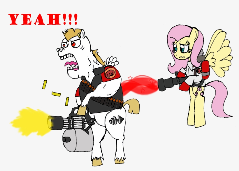 Jrapcdaikari, Bulk Biceps, Fluttermedic, Fluttershy, - Cartoon, transparent png download